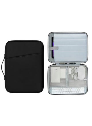 Laptop Sleeve for 13-14Inch MacBook Air/Pro (M5/M4/M3/M2/M1), 13-13.6 Inch Notebook, Waterproof Shock Resistant Bag Case with Accessory Pocket (Black) - view 3