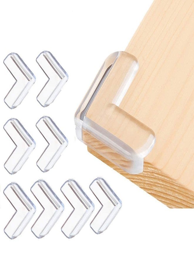 MIRARIYA Corner Guards Clear Corner Protectors High Resistant Adhesive Gel Best Baby Proof Corner Guards Stop Child Head Injuries Tables, Furniture & Sharp Corners Baby Proofing L Shaped (Pack of 12) - Image 1