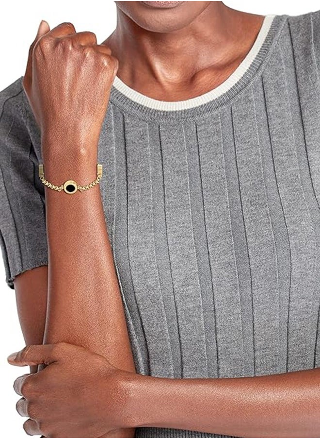 TOMMY HILFIGER TH JEWELRY ICONIC CIRCLE WOMENS CHAIN BRACELET - 2780659  - Image 2