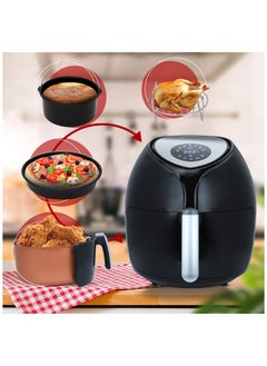 EDISON Jumbo Air Fryer 8 Liter Black 1800W  - Image 4