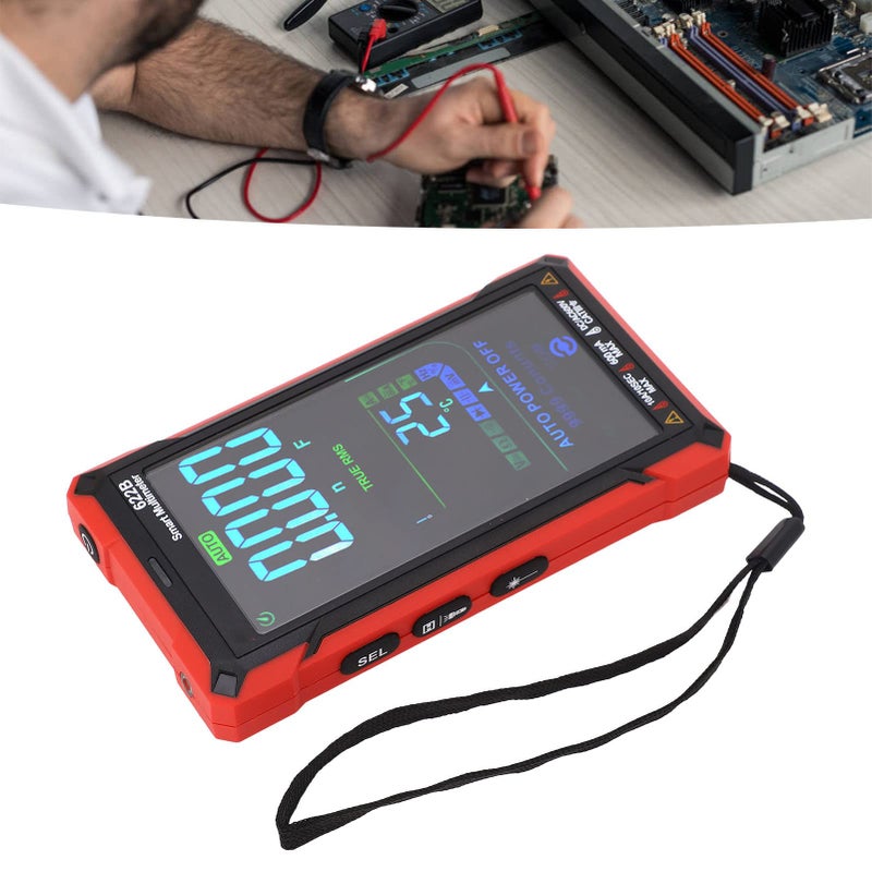 Rechargeable Smart Touch Digital Multimeter With Large Screen Infrared And Flashlight For Electricians - Image 3