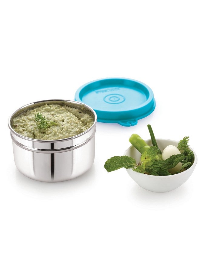 STEELLOCK Flex Stainless Steel Containers Size Deep 150ml x 4 (Turquoise) - Image 3