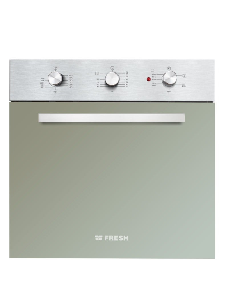 فريش فرن كهربائي بلت ان فريش بشواية، 60 سم، فضي - 9646