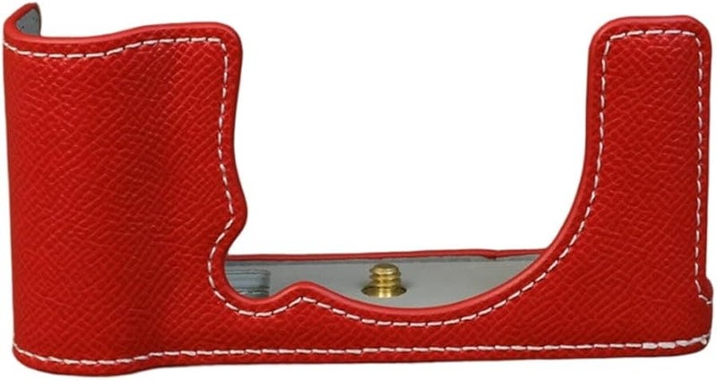 Fuji XE5 Camera Protective Case Black PU Leather Half Cover Travel Outdoor Photography - Image 3