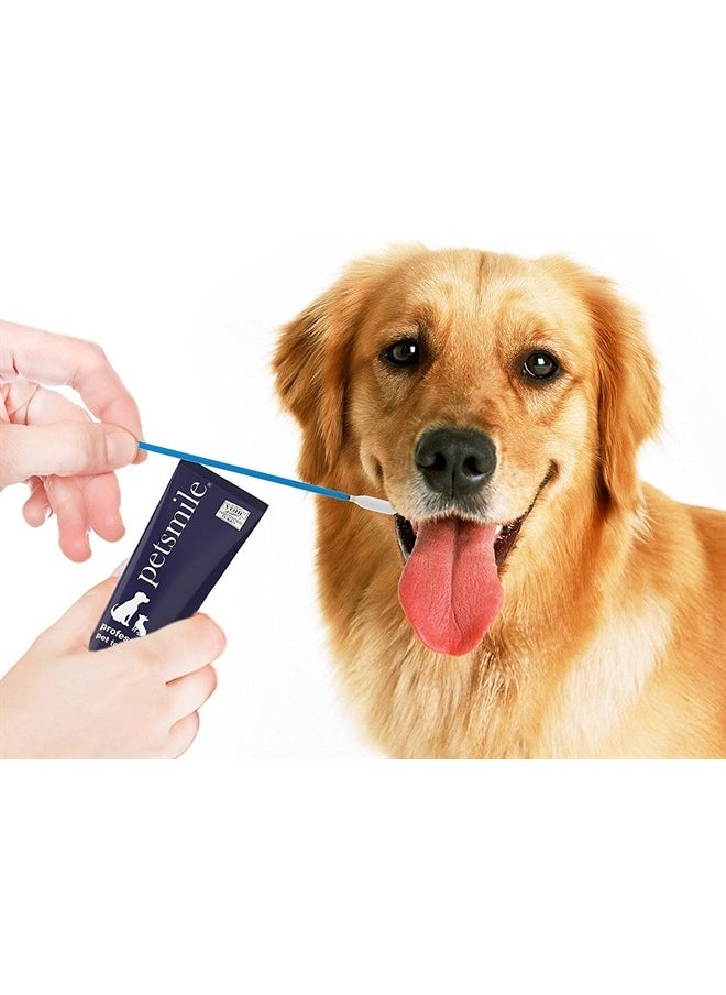 petsmile Petsmile Professional Pet Toothpaste Applicator Swabs | Easily and Effectively Spreads Dog Toothpaste to Promote Oral Hygiene | Dental Care for Pets | VOHC Approved Brand  - Image 5