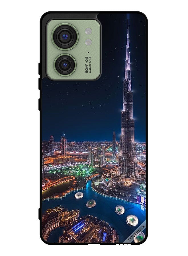 Covernex Protective Case Cover For Motorola Edge 40 Night View Of Downtown - Image 1