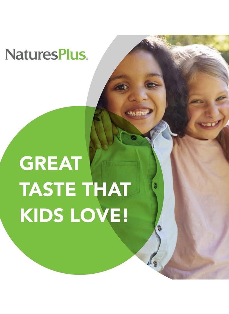 Nature's Plus - Children'S Chewable Multi Vitamin Mineral Supplement Natural Assorted Flavors - 120 Animal Shaped Tablets - Image 1