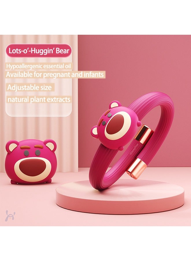 Lotso Anti-Mosquitoes Bracelet Adjustable Hand Wristband Sports Travel Outdoor Protection Vegetable Essential Oil Mosquito Repellent For Babies and Children, Adults  - Image 2