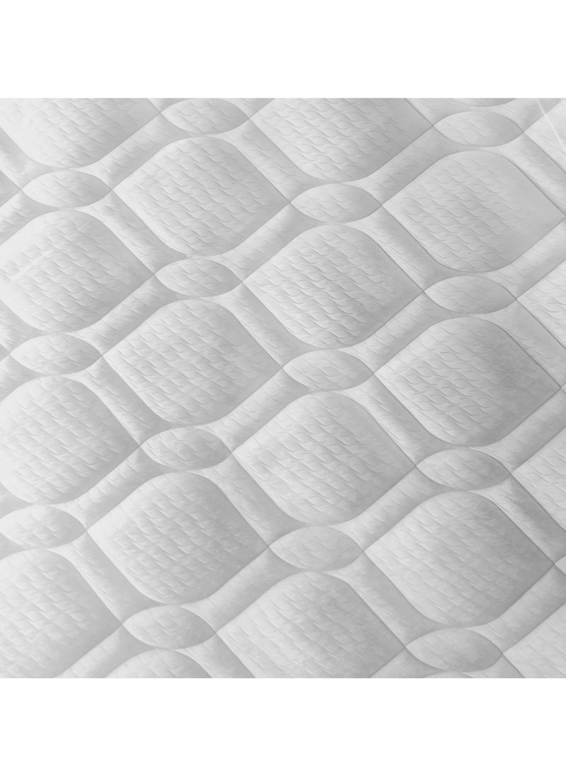 TRIVEX - Queen Size Bonnell Spring Mattress 27cm Thick Hybrid Mattress With Pillow Top Edge Support Medium Firm Durable & Comfortable with Long Warranty Mattress 160x200 - Image 1