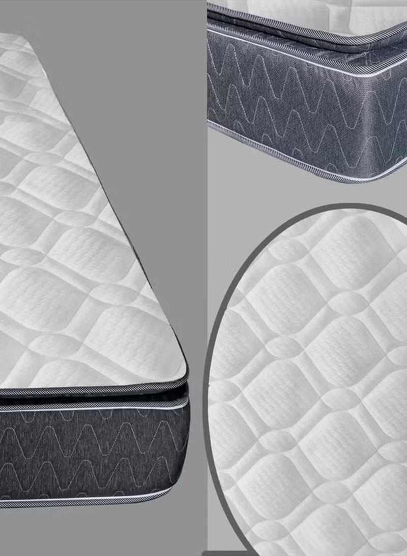 TRIVEX Mattress Queen Size Bonnell Spring Mattress 27cm Thick Hybrid Queen Mattress With Pillow Top Edge Support & Medium Firm 7-Year Warranty Queen Size Mattress 160x200 - Image 3