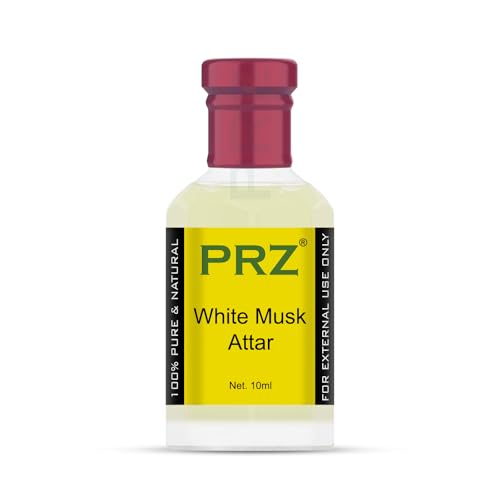 PRZ White Musk Attar for Unisex (10ML) - Pure Natural Perfume (Non-Alcoholic) - Image 2