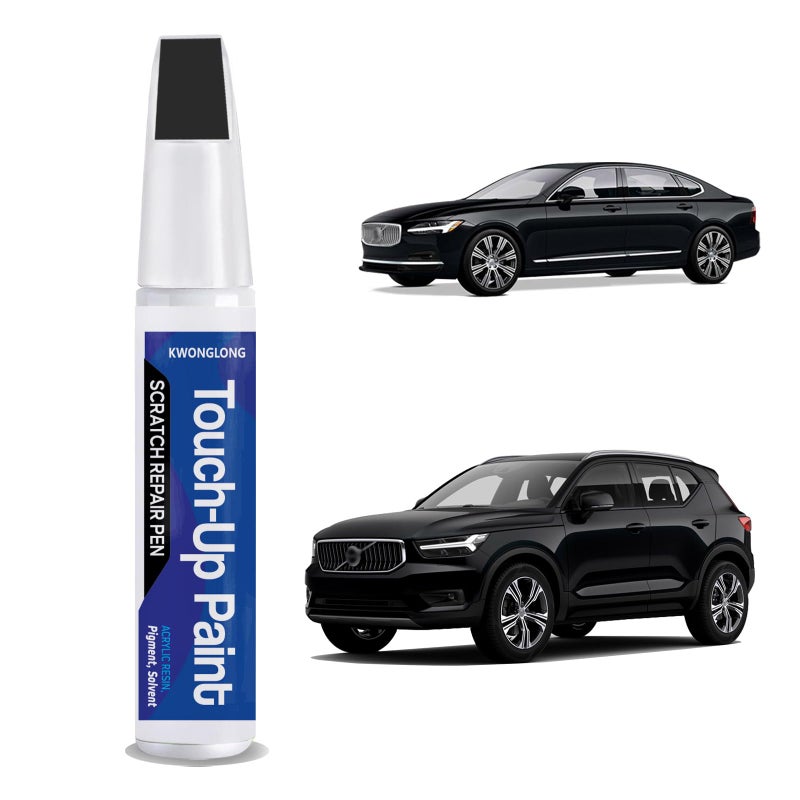 KWONGLONG Onyx Black 717 Touch Up Paint For Volvo S60 S90 V60 V90 XC40 XC60 XC90 2in1 Chips and Nicks Scratch Repair Pen Quick Easy Solution to Repair - Image 3