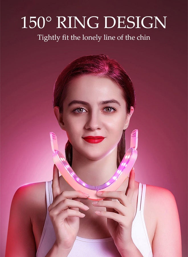 DUNISO V Face Beauty Device Face Shaping Massager Double Chin Reducer Machine 12 Intensity Levels Electric Double Chin Eliminator Smart Face Lift Device with Magnetic Massager - Image 2