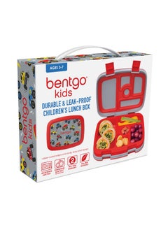Bentgo حافظة غداء للأطفال مطبوعات شاحنات  - Image 4