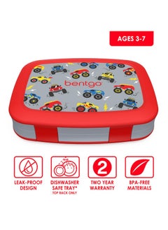 Kids Prints Leak Proof, 5 - Compartment Bento - Style Kids Lunch Boxideal Portion Sizes For Ages 3 To 7 Bpa - Free, Dishwasher Safe , Food - Safe Materials (Trucks) - pzsku/ZF3C36C6A5951CF64A2AFZ/45/_/1728053741/f4441f93-6c2a-4cc4-974a-6847ff67b2a5