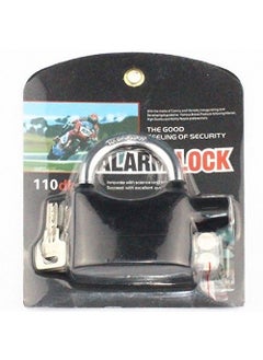 Urdhvamurti Urdhvamurti Anti Theft System Security Pad Lock with Smart Alarm Siren Motion Sensor Secure for Home Door Gate Cycle Shop Bike Office Standard Black  - Image 3