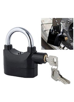 Urdhvamurti Urdhvamurti Anti Theft System Security Pad Lock with Smart Alarm Siren Motion Sensor Secure for Home Door Gate Cycle Shop Bike Office Standard Black  - Image 4