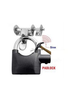 Urdhvamurti Urdhvamurti Anti Theft System Security Pad Lock with Smart Alarm Siren Motion Sensor Secure for Home Door Gate Cycle Shop Bike Office Standard Black  - Image 2