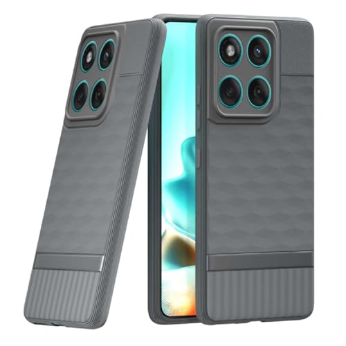 Casotec Shockproof Case for Motorola Moto Edge 60 5G / Edge 60 Fusion 5G | Full Camera Protection | TPU Flexible Back Cover for Motorola Moto Edge 60 5G / Edge 60 Fusion 5G (Graphite Grey) - Image 1