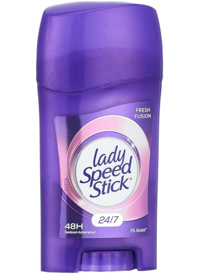 Lady Speed Stick - Lady Speed Stick Antiperspirant   Fresh Fusion 45G - Image 1