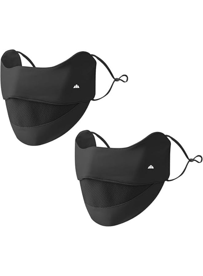 Soofam Winter UV Face Mask, Windproof Breathable Sun Protection Face Shield for Men & Women, Adjustable and Washable for Running, Cycling, Hiking, Outdoor Activities - Image 1