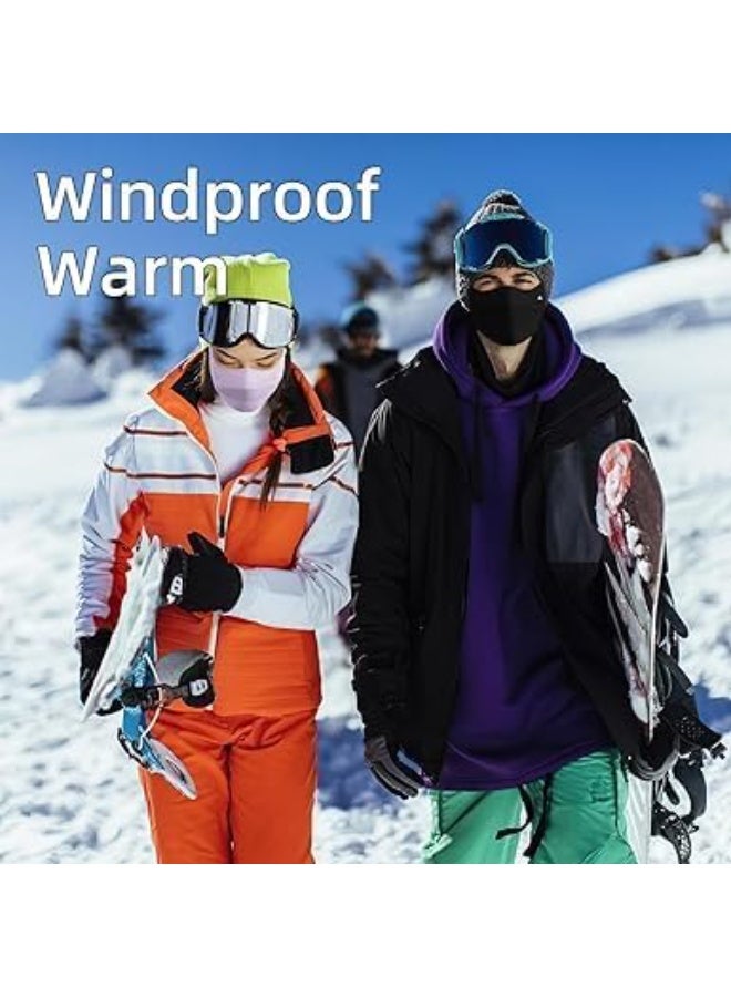 Soofam Winter UV Face Mask, Windproof Breathable Sun Protection Face Shield for Men & Women, Adjustable and Washable for Running, Cycling, Hiking, Outdoor Activities - Image 5