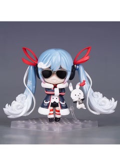 General Hatsune Miku doll model desktop ornaments Snow Hatsune 1800 swappable face model toy decoration collection gifts  - Image 5