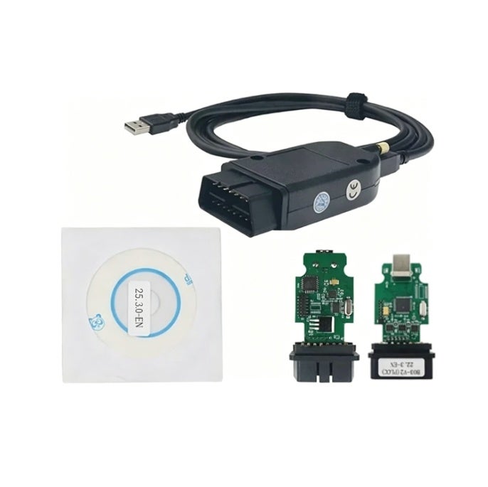 OBD2 Scanner: 2025 HEX V25.3 Version Black - Advanced Diagnostic Detection Car Diagnostic Tool for Vehicle Maintenance - Image 1