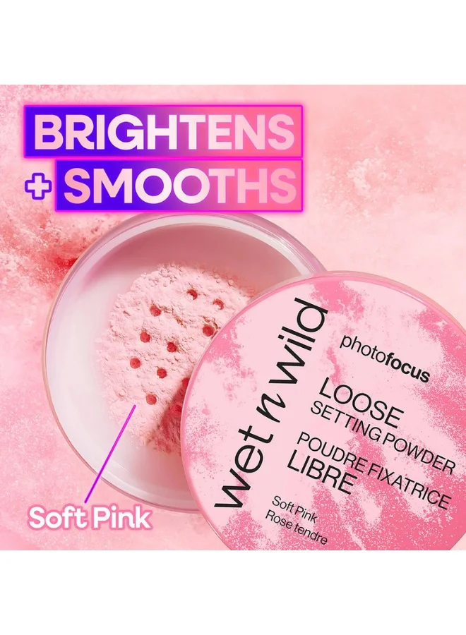 Wet N Wild Photo Focus Loose Setting Powder pink