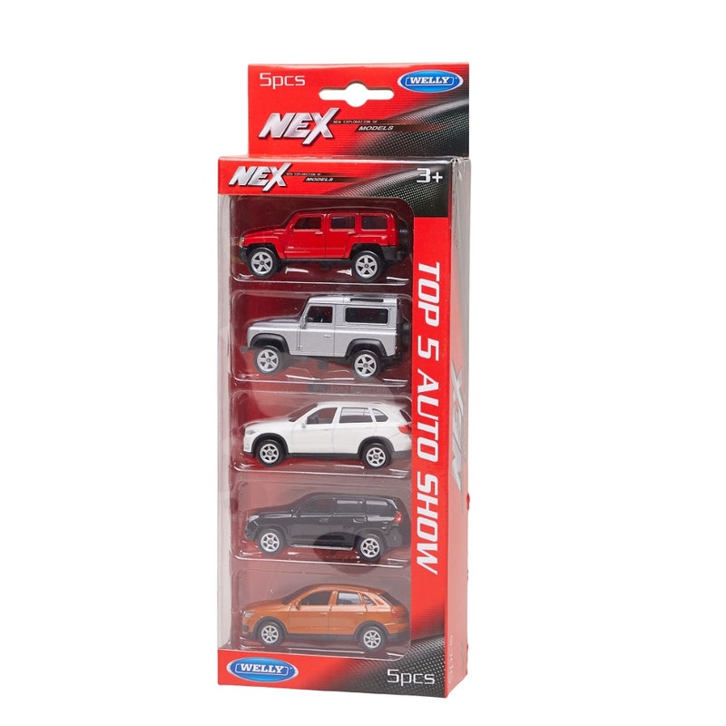 Welly - Auto Show Car Set 5 Cars - 52020-5SG(Z) - Image 1