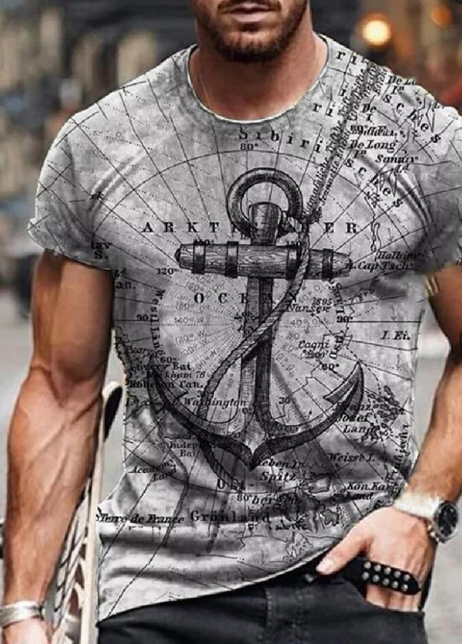 2022 fashion summer street style cross-border T-shirt 66 road 3D printing boys and girls sports short-sleeved T-shirt tops BM