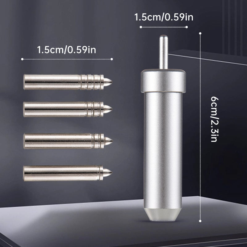 Foil Transfer Tool Replacement 4in1 for Cricut JOY Plotter Tools for DIY Embellishing Cards Invitations Gift Boxes Fabric Silver Holder - Image 5