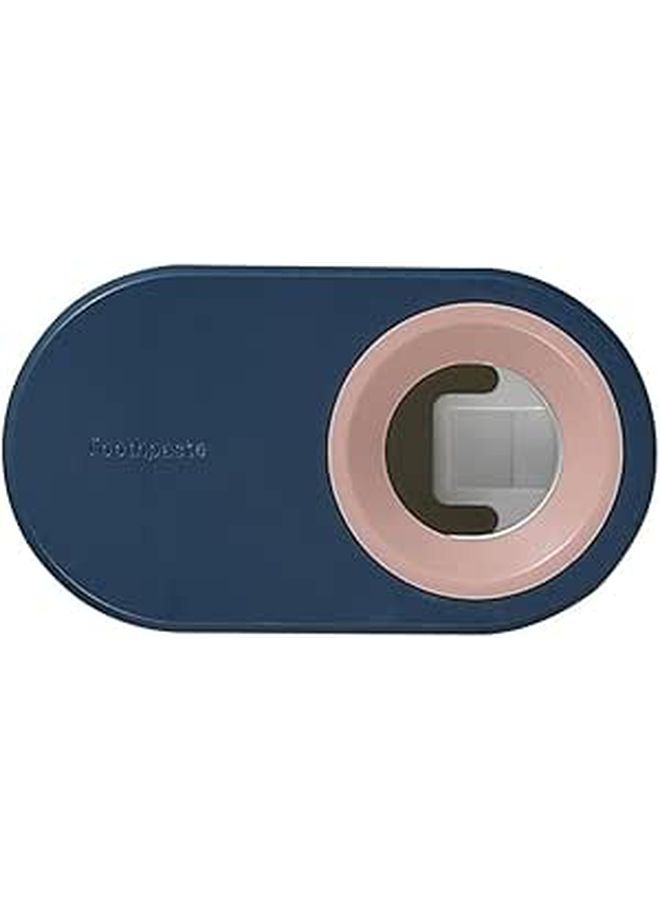 Wall Mounted Toothpaste Dispenser Dark Color Bathroom Decor Squeezer Holder Easy Install Space Saving Design - Image 1