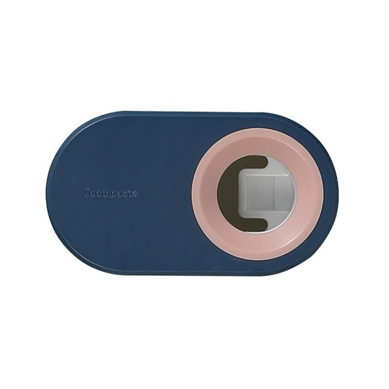 Wall Mounted Toothpaste Dispenser Dark Color Bathroom Decor Squeezer Holder Easy Install Space Saving Design - Image 2