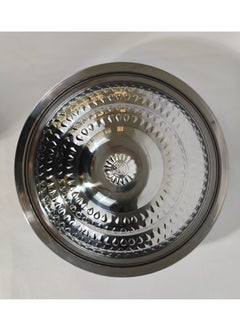 Multipurpose Use Water Drop Pattern Stainless Steel Round Serving Tray with Dome Lid Hotel Buffet Plate Restaurant Tableware Banquet Food Plate 30/35/40/45/50/55 cm - pzsku/ZF3C49D27B67F063FFE39Z/45/_/1730477070/e0f28286-e1aa-4052-8492-01cfaab19b57