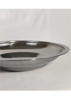 Multipurpose Use Water Drop Pattern Stainless Steel Round Serving Tray with Dome Lid Hotel Buffet Plate Restaurant Tableware Banquet Food Plate 30/35/40/45/50/55 cm - pzsku/ZF3C49D27B67F063FFE39Z/45/_/1730477141/66af00a4-1f3a-422d-94fa-08b9417358ba