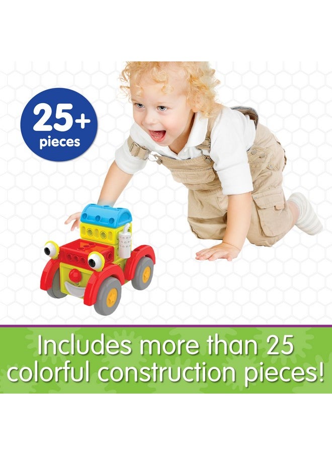 THE LEARNING JOURNEY The Learning Journey: Techno Kids 4-in-1 Around Town - Kids Moblie Vehicles Construction Combo Set - Interlocking - Interchangeable STEM Toy Gear Sets for Children Preschool- Ages 3 Years and Up  - Image 3