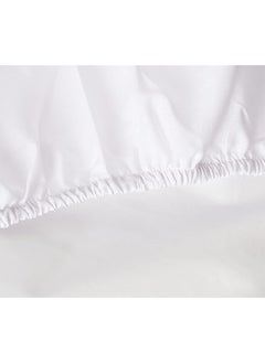 آي بيد هوم واقي مرتبة قطني مقاوم للماء مقاس 200X200+30 سم أبيض  - Image 2