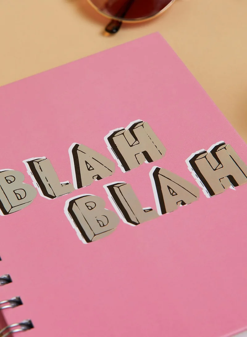 Pink Cactus Stationery Set With Notebook & Accessories