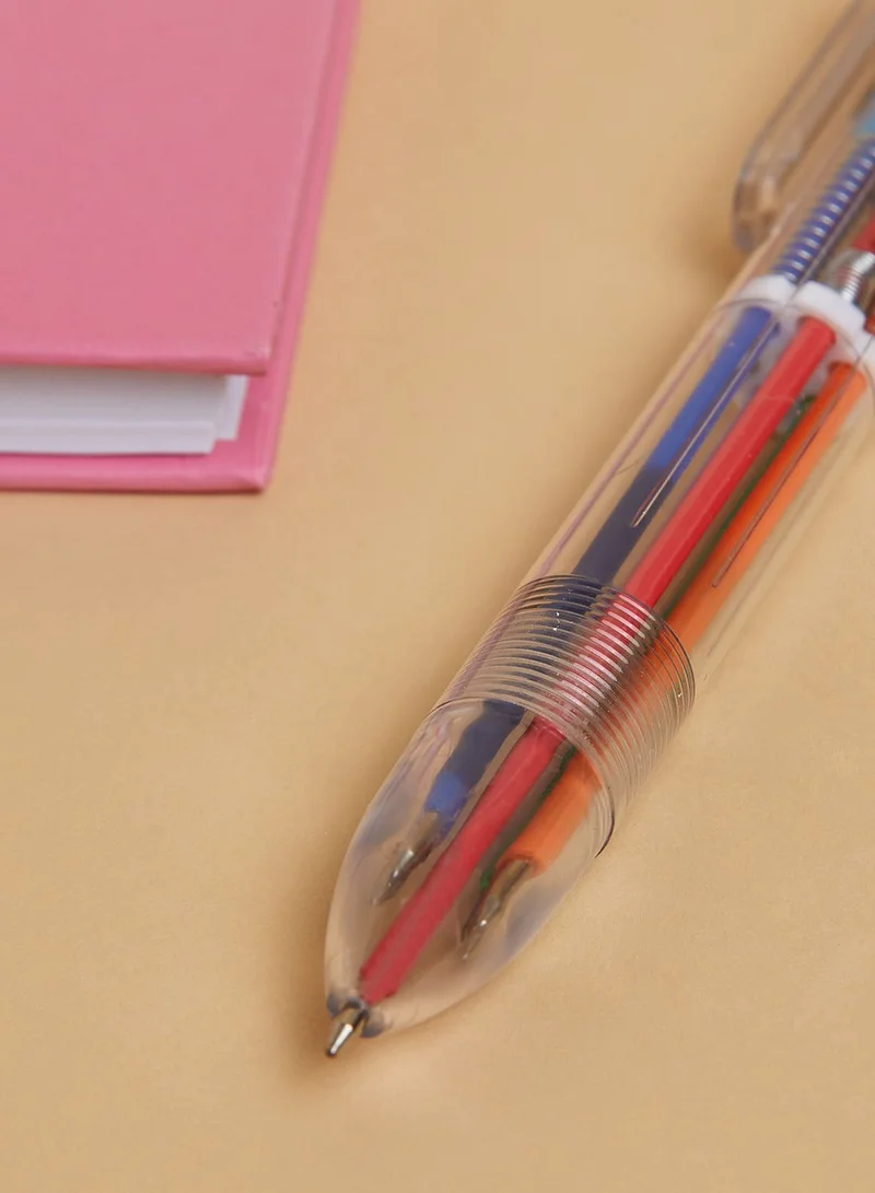 Pink Cactus Stationery Set With Notebook & Accessories