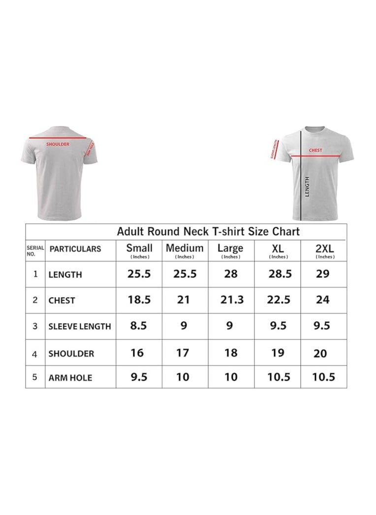 PRINTSHOP4ME - Adult Yellow Smiley Face T-Shirt Unisex Round Neck Short Sleeve Cotton T-Shirt-Soft And Comfortable Tshirt - Image 1
