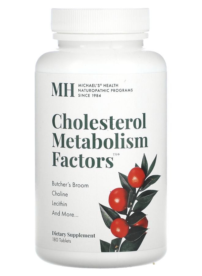 Michael's Naturopathic Cholesterol Metabolism Factors 180 Tablets