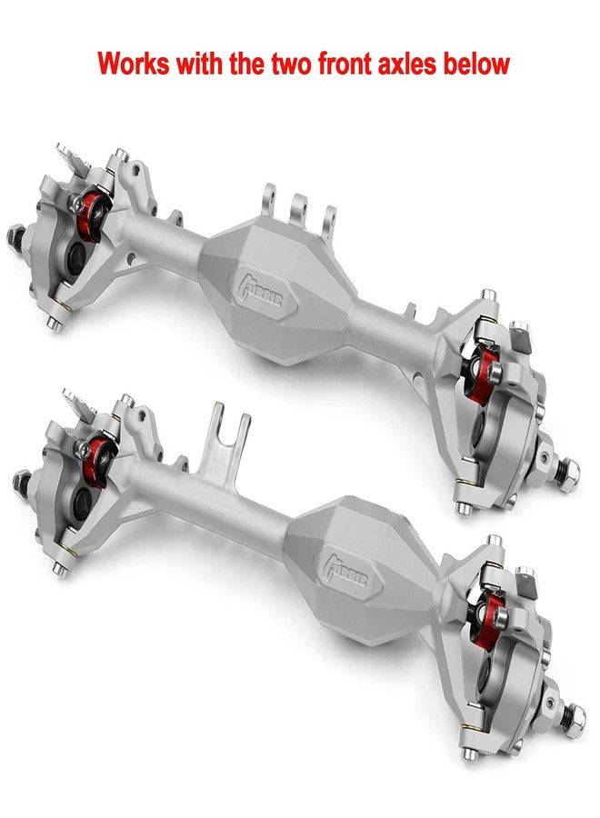 ZMHOBBY Machined Brass Portal Knuckle Weights - Low Offset for Vanquish Currie Portal F9 SCX10-II and VS4-10 Ultra Offset Front Axle - 128g Each, Low Center of Gravity Upgrade - Image 2