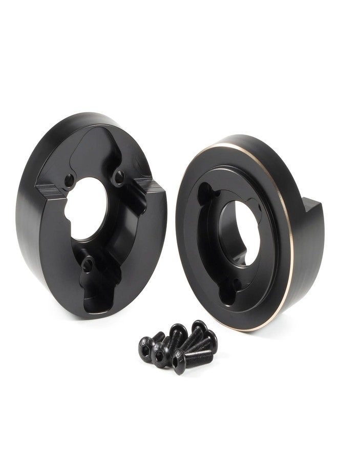 ZMHOBBY Machined Brass Portal Knuckle Weights - Low Offset for Vanquish Currie Portal F9 SCX10-II and VS4-10 Ultra Offset Front Axle - 128g Each, Low Center of Gravity Upgrade - Image 3