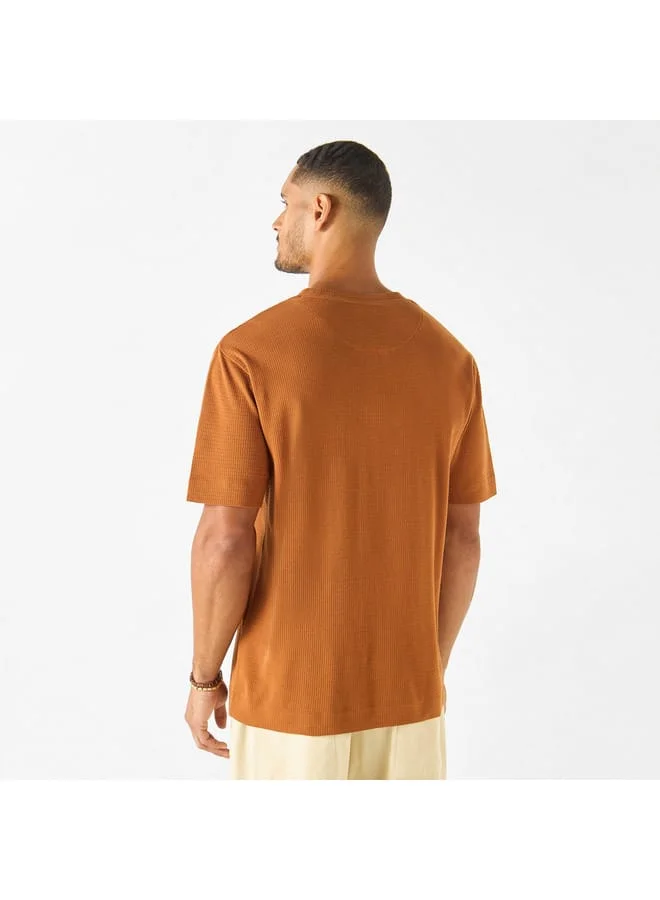 Iconic Iconic Textured Oversized T-shirt