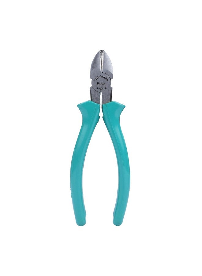 Taparia 1101-6 Steel (165mm) Side Cutting Plier (Green and Silver) - Image 1