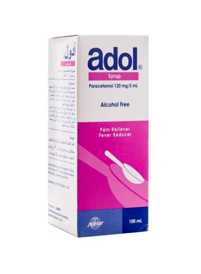 باراسيتامول 120 مجم/5 مل شراب 100 مل