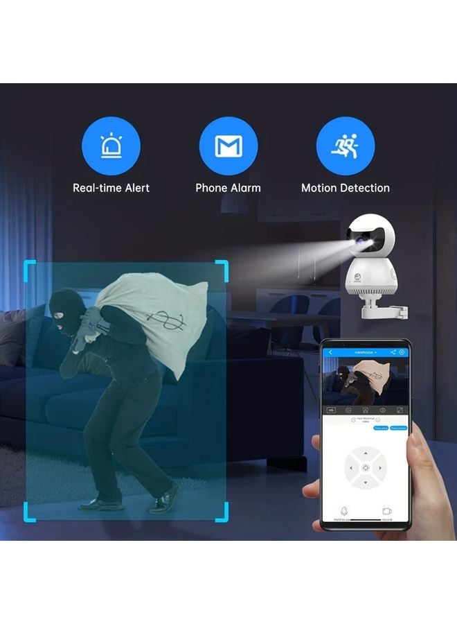 1080P FHD Smart Home Camera Supports 2 4G 5G WiFi Full Color Night Vision Electronic Fence Playback Home Security Helper - Image 5