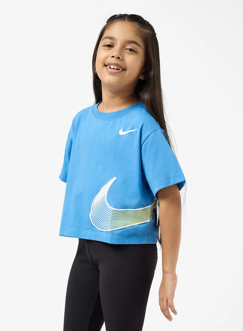 Nike Kids Swoosh Motion Boxy T-Shirt