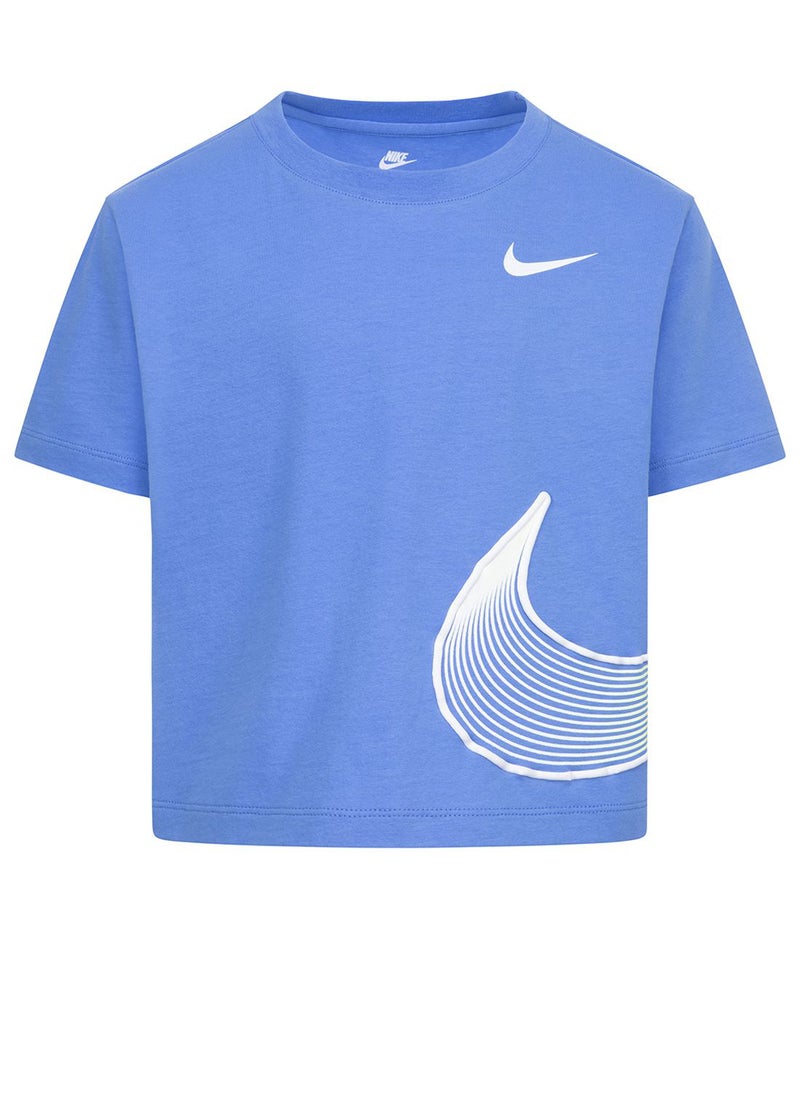 Nike - Kids Swoosh Motion Boxy T-Shirt - Image 1